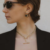 Mixed Fob Chain Necklace