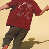 The Crazy Flag Lou Tee - Cherry Cola