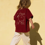The Crazy Flag Lou Tee - Cherry Cola
