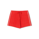Pippa Drawstring Short - Hibiscus