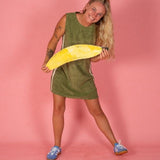 Terry Dress Olive