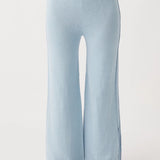 Poppy Organic Cotton Linen Pant - Sky