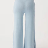 Poppy Organic Cotton Linen Pant - Sky
