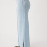 Poppy Organic Cotton Linen Pant - Sky