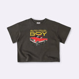 Auto Boy Tee - Washed Black