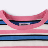 Striped Tee - Pink