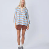 Oversized Polo - Ocean