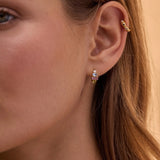 Reina Gold Hoops