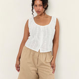 Maeve Top | Blanc