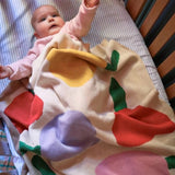 Forget Me Not Knitted Baby Blanket