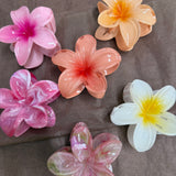 Flower Claw Clip
