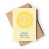Happy Birthday Sunshine Greeting Card