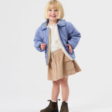 Wild Strawberry Gingham Padded Jacket - Classic Blue