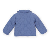 Wild Strawberry Gingham Padded Jacket - Classic Blue