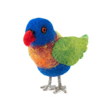 Handmade Felted Lorrikeet