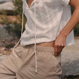 Vivi Bermuda Short | Wheat Check