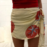 Sarong Skirt - Tomato Print