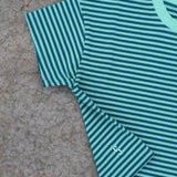 Cool Mint Stripe Tee - Kids