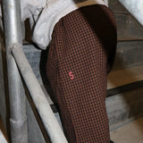 The Choccy Plaid Pant