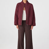Tessa Jacket - Merlot