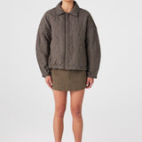 Matteo Jacket - Espresso Check