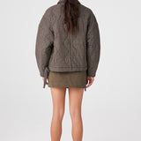 Matteo Jacket - Espresso Check