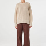 Solene Sweater - Cream & Sand