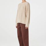 Solene Sweater - Cream & Sand