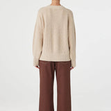 Solene Sweater - Cream & Sand