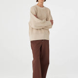 Solene Sweater - Cream & Sand