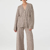 Emmet Cardigan - Chocolate & Cream