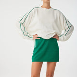 Pippa Mini Skirt - Palm Green