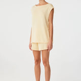 Poppy Tie Side Top - Butter