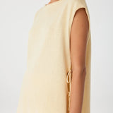 Poppy Tie Side Top - Butter