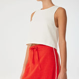 Pippa Mini Skirt - Cherry Red