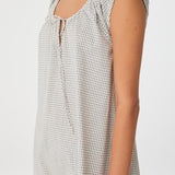 Chloe Mini Dress - Black Check