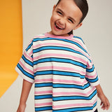 Striped Tee - Pink
