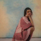 Bloom Check Dress