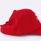 HAPPINESS DEPT. DAD CAP in RED