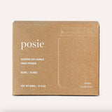 CHI | Large Amber Candle 500g | Coconut / Almond