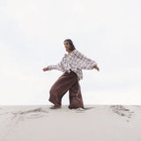 Remi Midi Skirt - Juniper Check