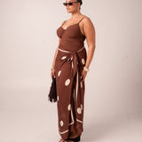 Choc Dot Sarong