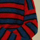 Isabel knit - blue/red stripe