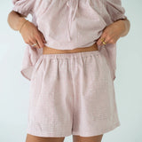 Ava Short - Dusty Rose Pink