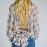 Ra Blouse - Juniper Check