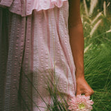 Bisset Maxi - Pink Seersucker