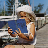 Flora Sun Hat | Blanc