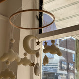 Handmade mobile | Moon & Stars
