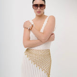 Shimmering Waist Tie