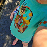 Silver Sun Tee - NAUTICAL